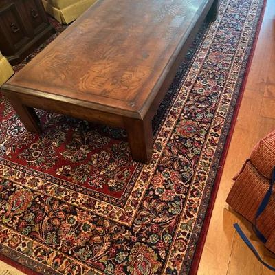 Karastan "Red SarouK Wool Rug
8,8x12'