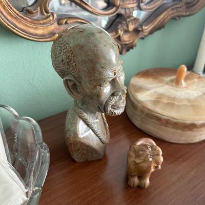 African Shona Verdite Stone Sculpture