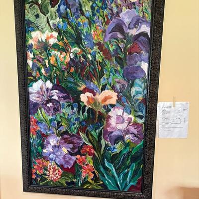 "Purple Flowers"  Irene Callard Salley (Gainesville, FL)