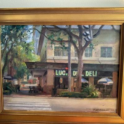 "Coffee at Lucky Dill"