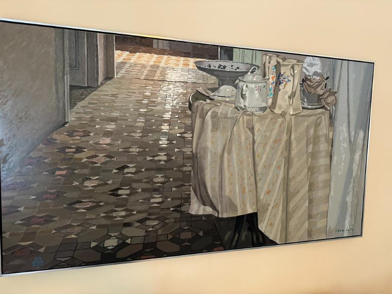 "Mosiac Floor & Table"  Josep Roca Sastre