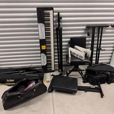 Yamaha Keyboard, Folding Keyboard, Stools, Stage Lighting Equipment And More!