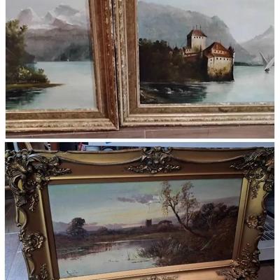 Tranquil Oil Landscapes