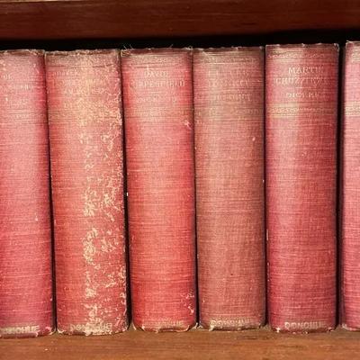 Donohue Publishers Classic Novels Antique Book Set