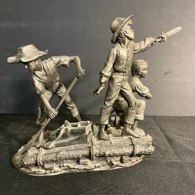 The Franklin Mint Tom Sawyer And Huck Finn “The Pirates”
