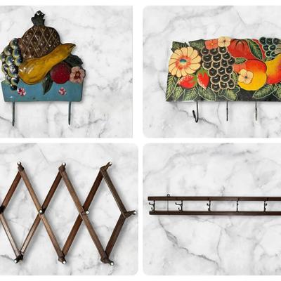 Painted & Rustic Wall Hangers 