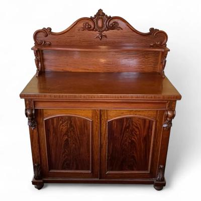 Solid Wood Sideboard Cabinet 