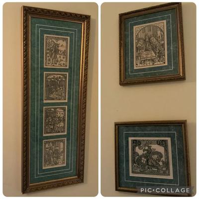 Fenix Press Reproduction Renaissance Woodblock Prints