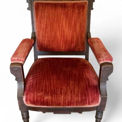 Antique Eastlake Upholstered Chair