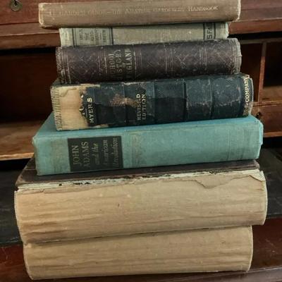 Vintage & Antique History & Reference Books