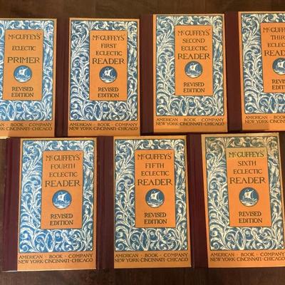 McGuffy's Eclectic Readers Revised Edition vol. 1-6