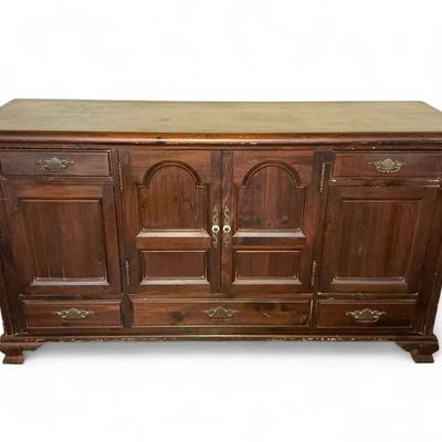 Solid Wood Sideboard 