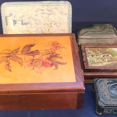 Assorted Decorative Boxes