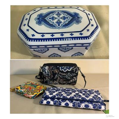 Vera Bradley NWT Purse, Wallet And Wristlet