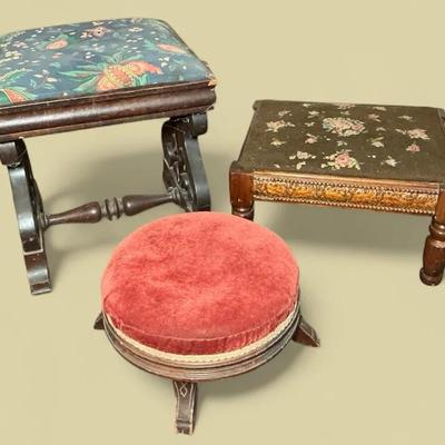 Antique Footstools (3)