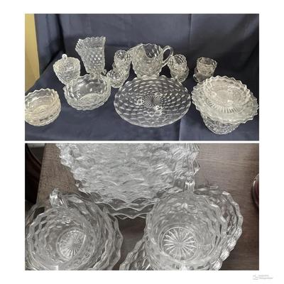 Fostoria Glass Cubist American Clear (Assorted)