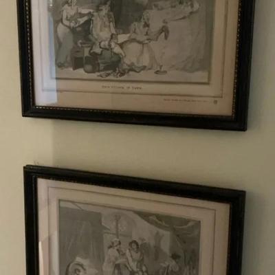Four O'Clock in Town & Country Framed Prints
