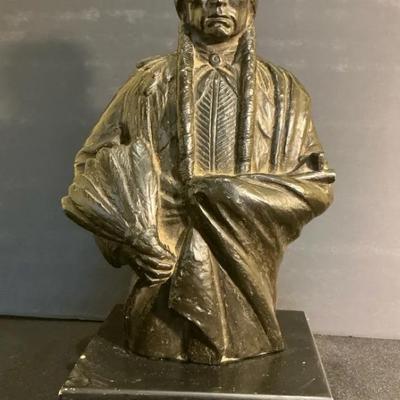 Comanche Chief Quanah Sculpted By Joseph L. Boulton 