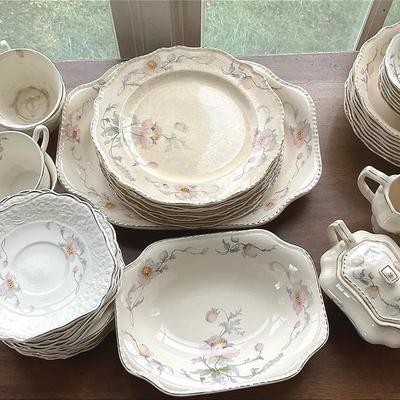 Vintage Seville Fine China Dawn Rose