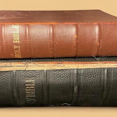 Holman Masonic Bible & Antique Bible w/ Apocrypha