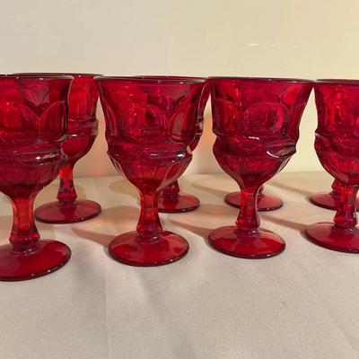 Fostoria Argus Ruby Water Goblet