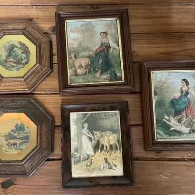 Farm Scene Framed Prints (UH10)