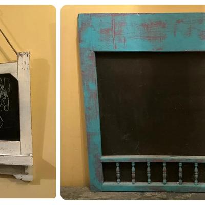 Rustic Wood Chalkboards