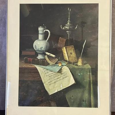 William M. Harnett - My Gems - Large Framed Realist Still Life Print
