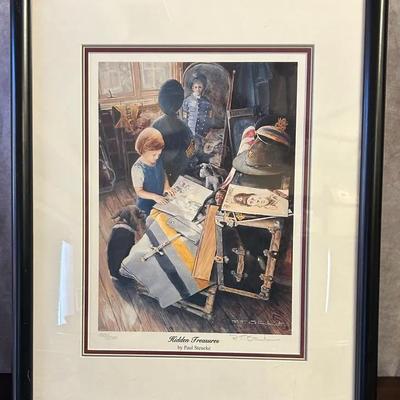 Paul Steucke - Hidden Treasures - Signed & Numbered Framed Print (285/1000)