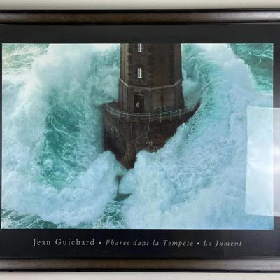 Jean Guichard - Phares dans la Tempête • La Jument - Huge French Framed Photographic Poster
