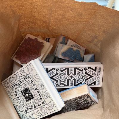 Mystery Collection Of Crafting Stamps Number 52