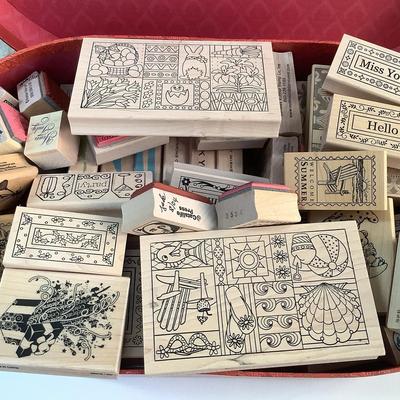 Card Themed Stamp Set #107