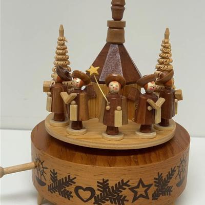 German Wooden Music Box