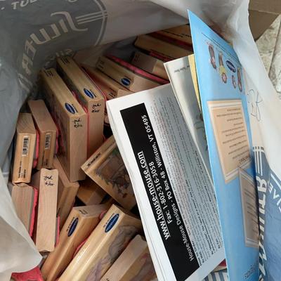 Mystery Collection Of Crafting Stamps Number 65