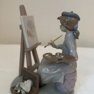 Lladro Figurine Of Artist