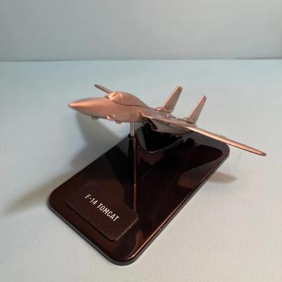 3 Danbury Mint Pewter Fighter Jets Scale Models