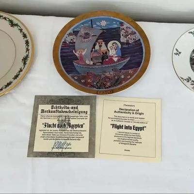 Collectible Holiday Plates