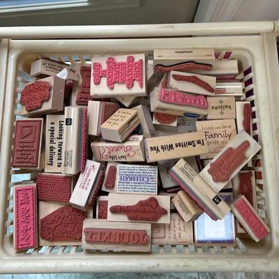 Mystery Collection Of Crafting Stamps Number 11