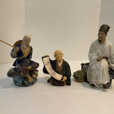 Asian Male Figurines 