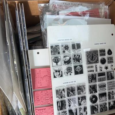 Mystery Collection Of Crafting Stamps Number 13