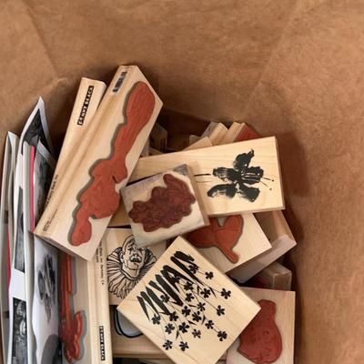 Mystery Collection Of Crafting Stamps Number 54