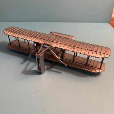 3 Danbury Mint Pewter Scale Model Planes