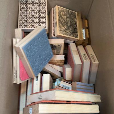 Mystery Collection Of Rubber Stamps # 61