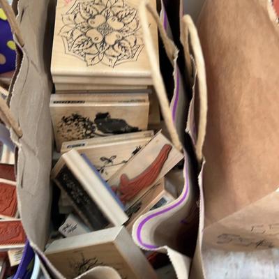 Mystery Collection Of Crafting Stamps Number 55