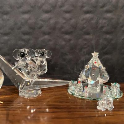 Collection Of Crystal Figurines