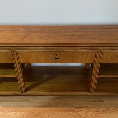 Drexel Oak Entry Display Table