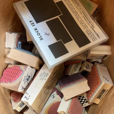 Mystery Collection Of Crafting Stamps Number 51