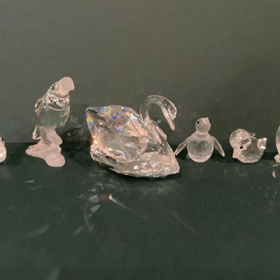Swarovski Crystal Bird Figurines