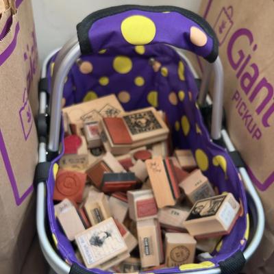 Mystery Collection Of Crafting Stamps Number 56