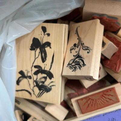 Mystery Collection Of Crafting Stamps, Number Eight